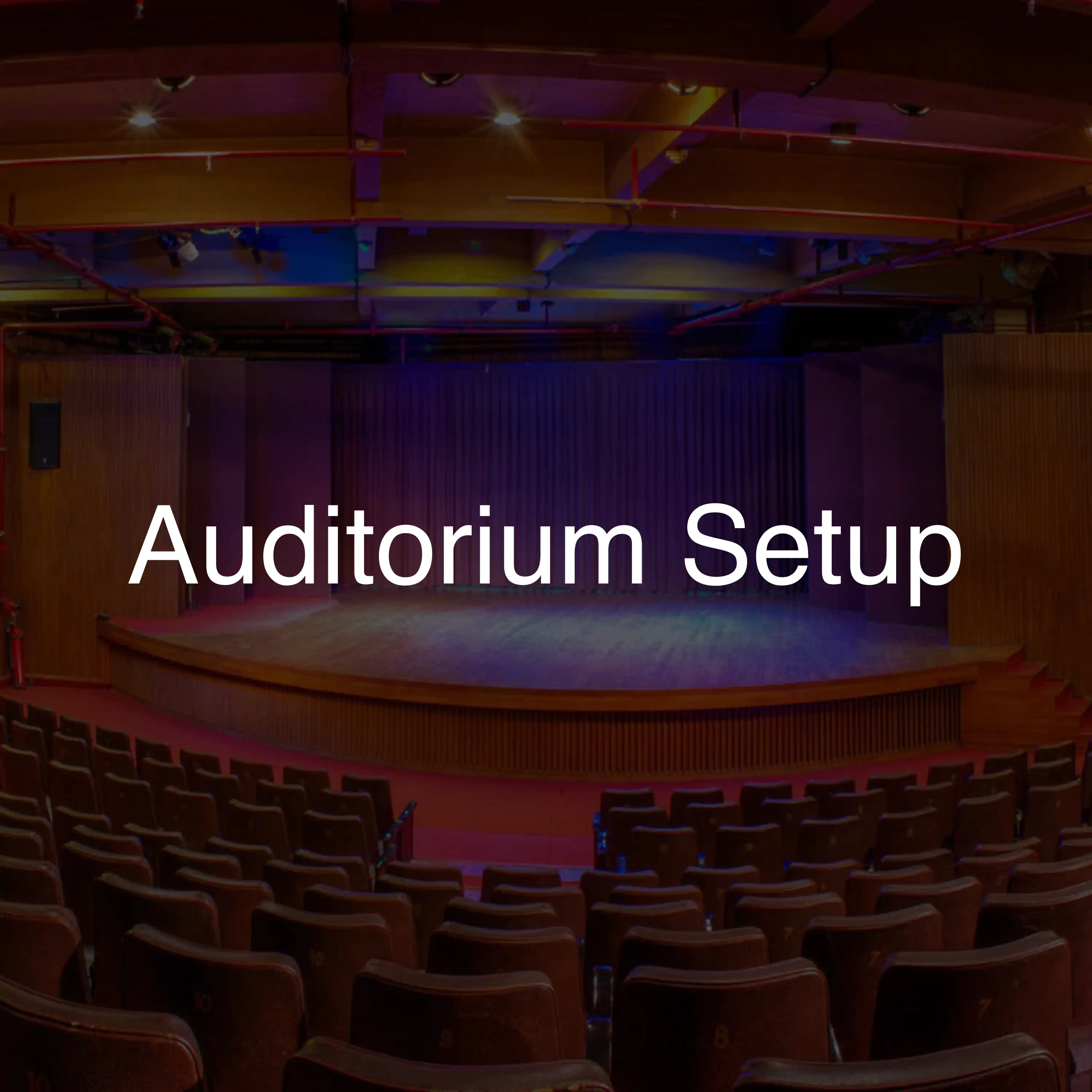 Auditorium Setup