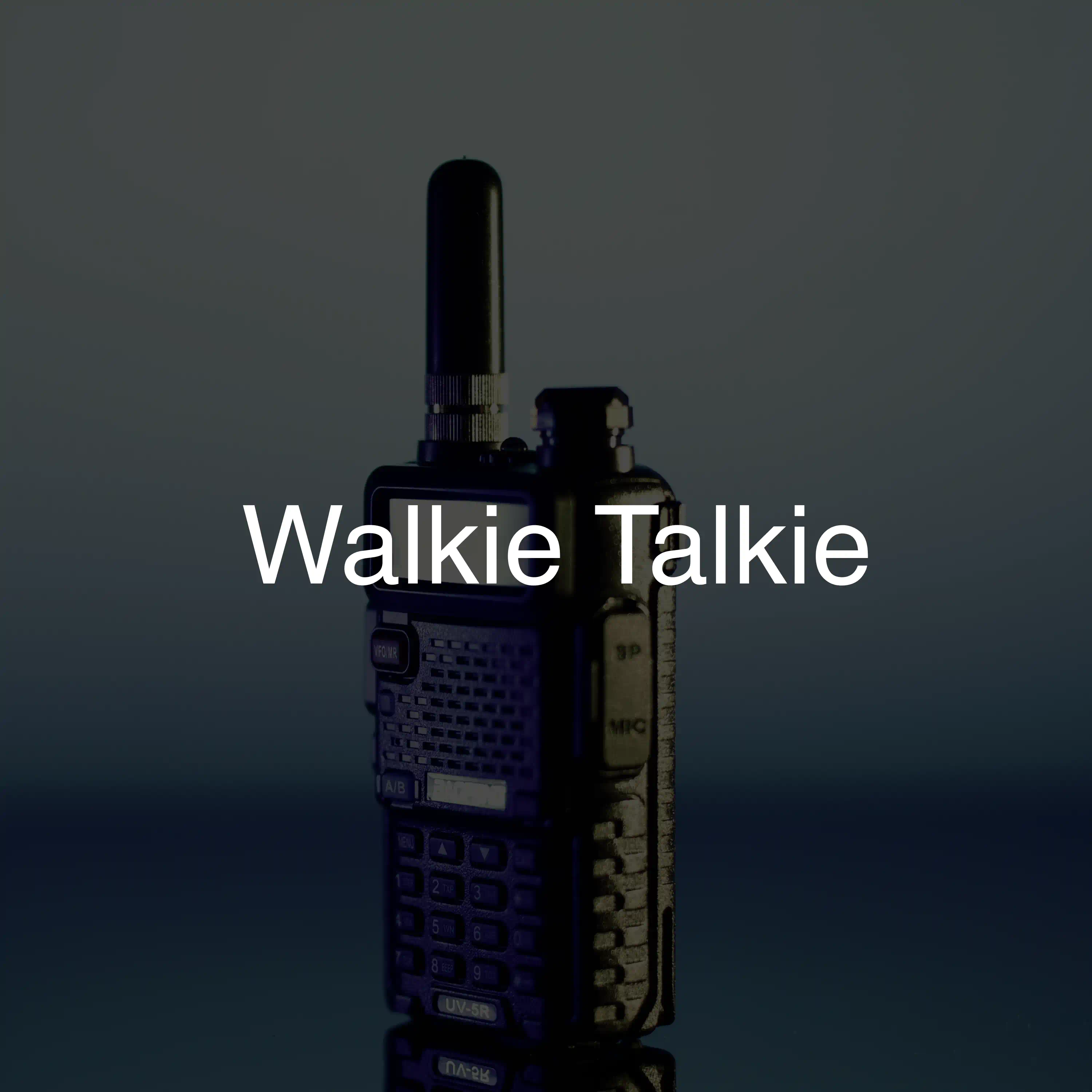 Walkie talkie